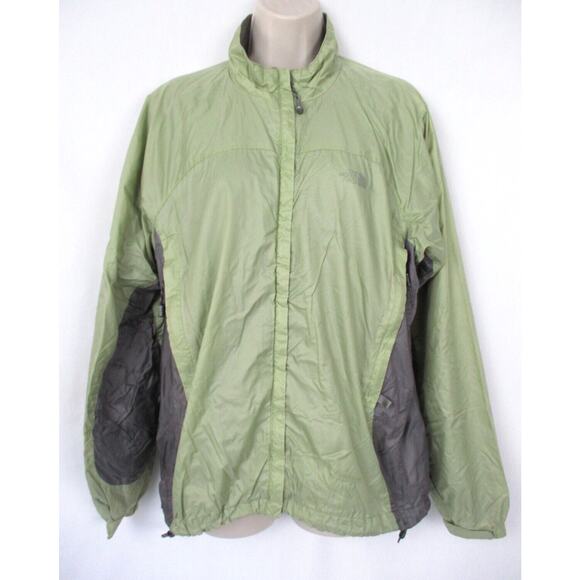 The North Face Jackets & Blazers - The North Face Jacket Women Large Green Stow Pocket Packable Lightweight Ripstop
